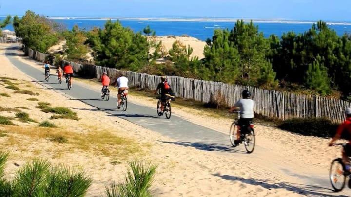 Maison Sur Golf Avec Piscine Chauffee A Lacanau Ocean Eksteriør billede